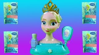 Mbreteresha e Disney-t Frozen Elsa dhe Frizura/Stilimi i Flokeve Mbreteror te saj