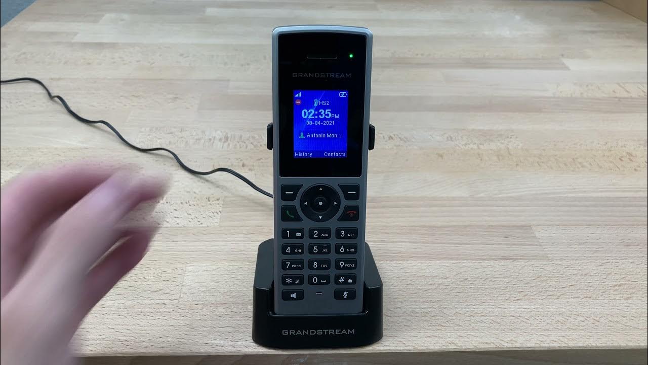 Telefone IP Grandstream sem Fio DECT