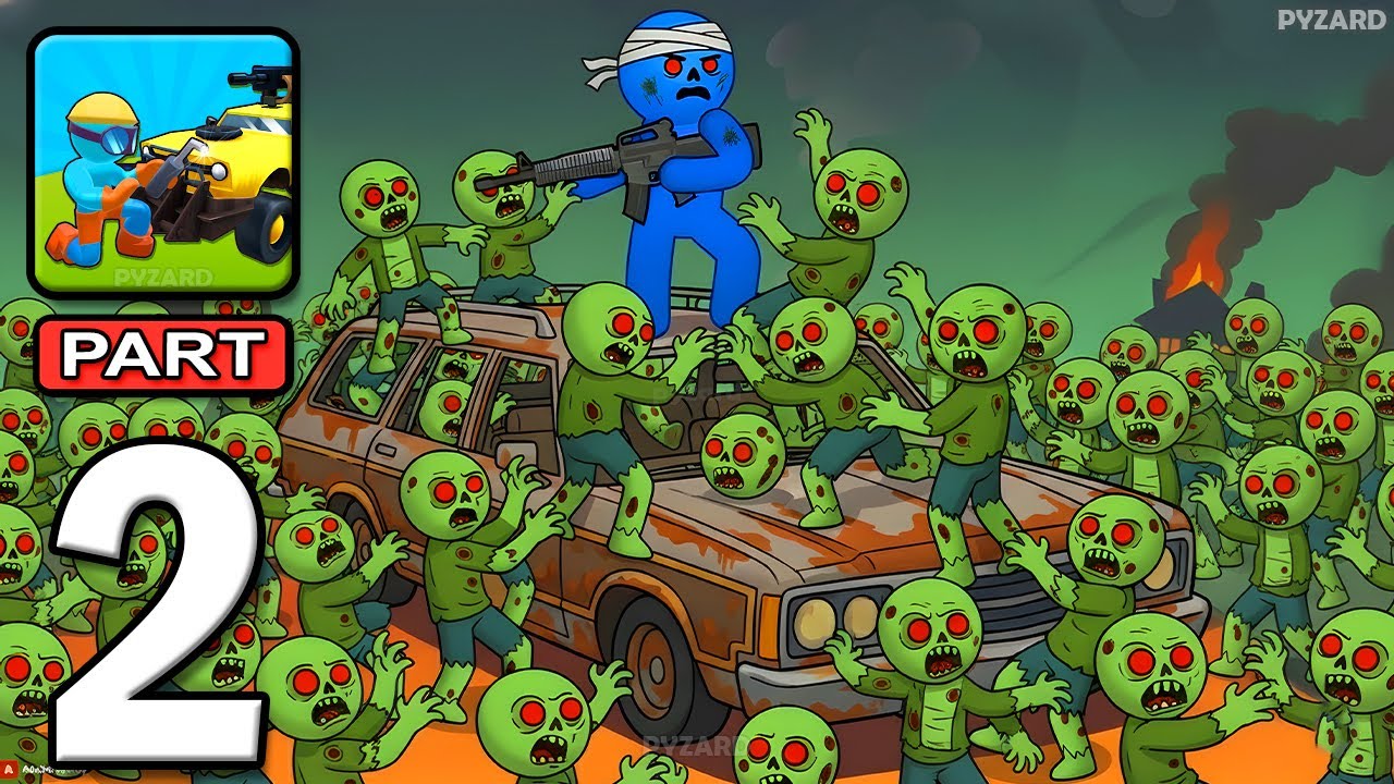 Zombie Road Trip Ride or Die Gameplay Walkthrough Part 2