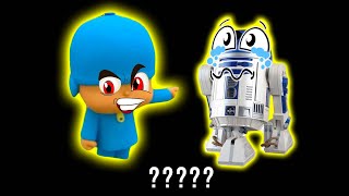 10 Pocoyo R2D2 "Go Away Scream" Sound Variations in 40 Seconds | MODIFY EVERYTHING