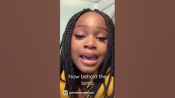 Thumbnail of Now behold the lamb  #jesus #fypシ #worshipsong #lionandthelamb #kirkfranklin