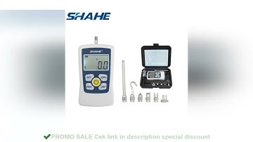 Shahe New Digital Push Pull Force Gauge Portable Dynamometer Gauge High Precision Pull Pressure Gaug