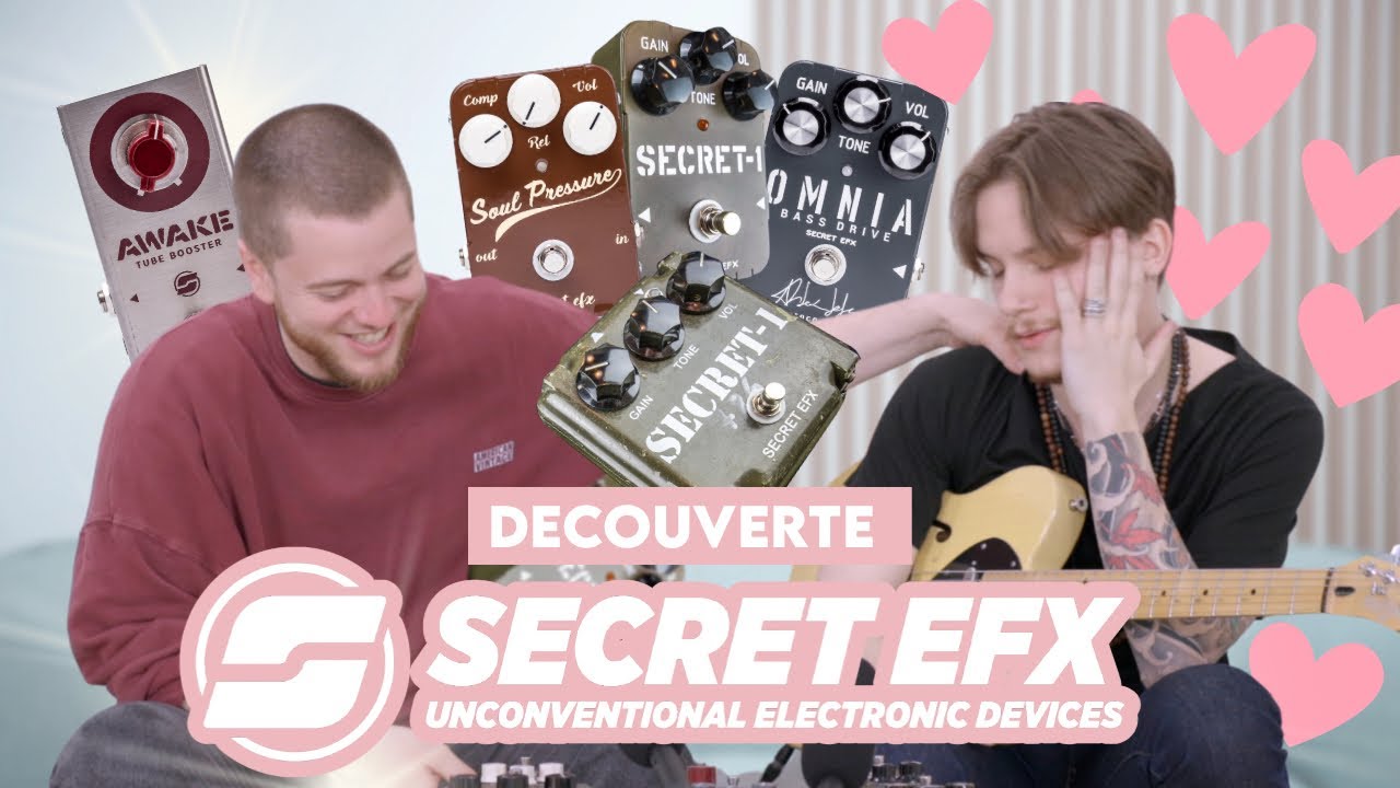 SECRET EFX réinvente la KLON et la propose même aux BASSISTES