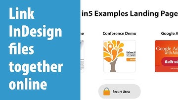 How to create relative links between InDesign files (with in5) - Ajar Academy