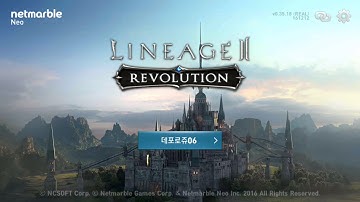 Lineage 2 REVOLUTION Character Creation Part 4 ( Mobile Game )