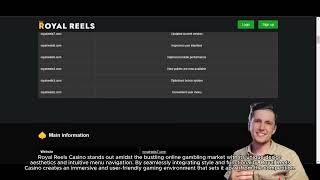 Royal Reels Design & Menu Navigation Easy and Intuitive
