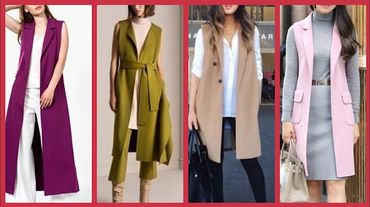 marvelous and classy sleeveless trench coat for working womens office wear winter outfit ideas