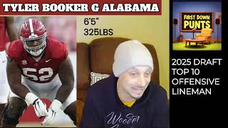 Top 10 Offensive Linemen in the 2025 Draft! Where does Josh Simmons rank