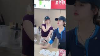 Sweet Vibe Dance 🧋🔥Smooth Moves in a Bubble Tea Shop | 1081