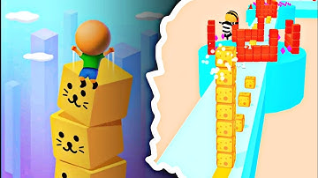 Cube Surfer 🟢🔴🟢 Walkthrough Android iOS Max Levels Full GamePlay By GammerUk04