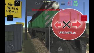 unloading the coal en train & railyard simulator