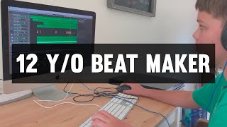 12 Year Old Beat Maker Makes A Lofi Beat In GarageBand