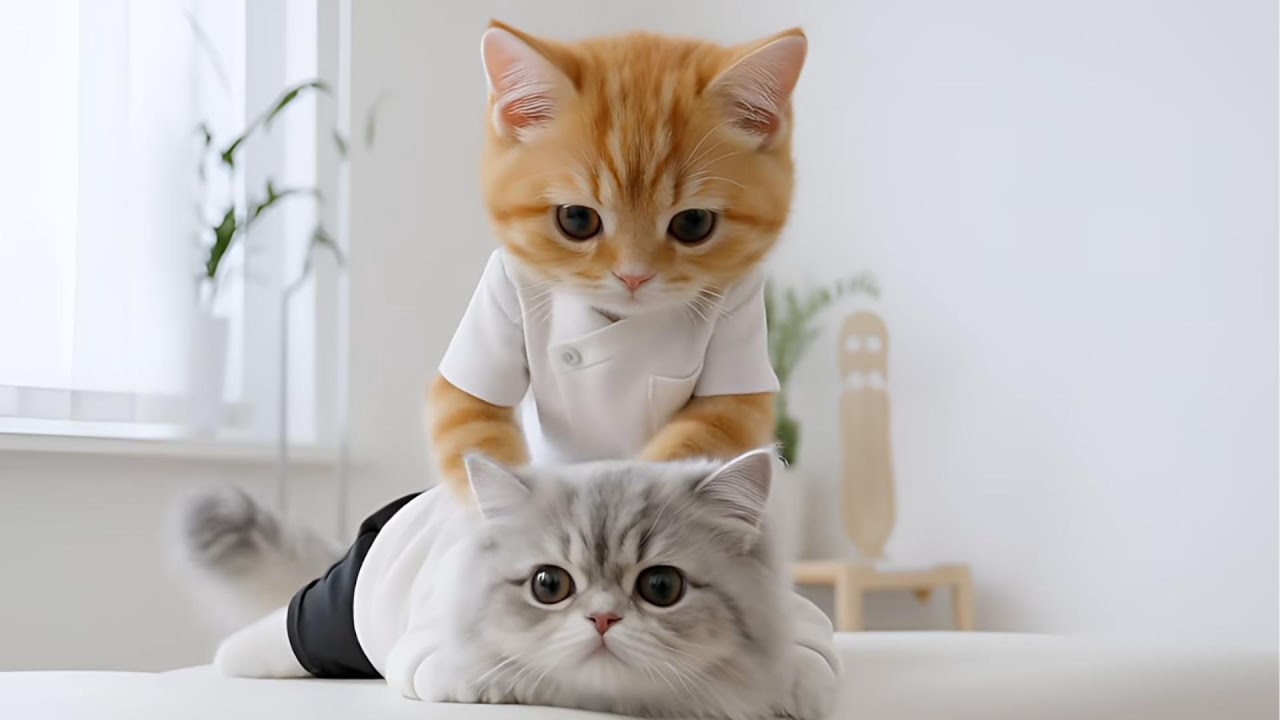 【猫が猫にマッサージ？】もうすぐ猫の日、AI猫の整体師せいにゃんの1日に密着