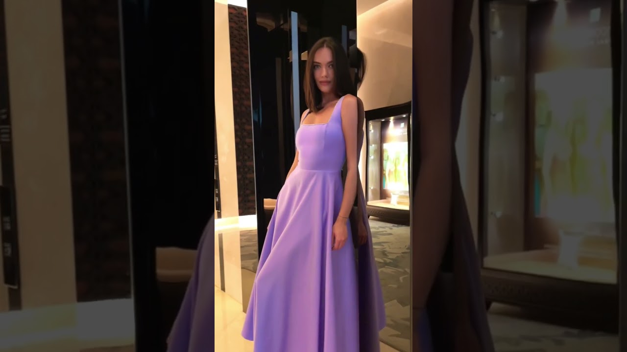 Beautiful purple dress 👗💜 