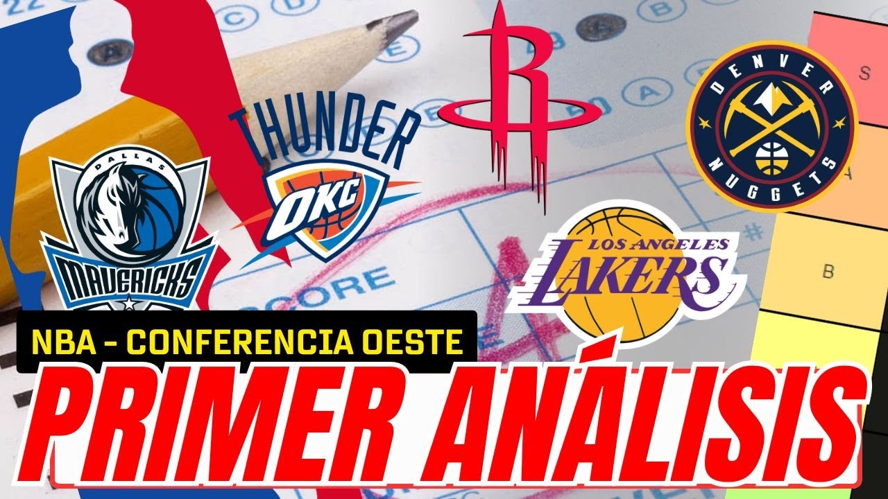 🏀 NBA Oeste 2025: Primer Tier List | Sorpresas, Decepciones y Lo Esperado