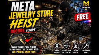 Meta Jewelry Store Heist Showcase |  FREE QBCore FiveM Script