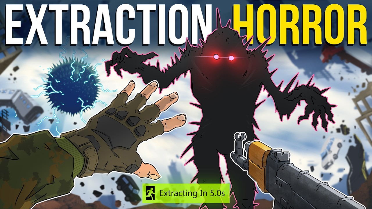 This TACTICAL Extraction Game has a CRAZY TWIST (Active Matter)