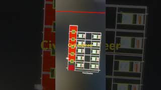 Building drawing auto cad floor plan