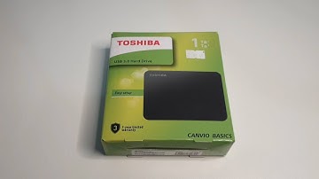 TOSHIBA [Canvio Basic] 1tb Portable External Hard drive (reviewed by Gen)