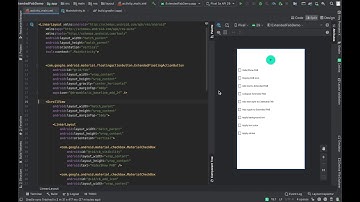 Customise Extended FloatingActionButton Programmatically