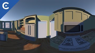 Exporting 360 3D Data from C4D to After Effects for VR Compositing