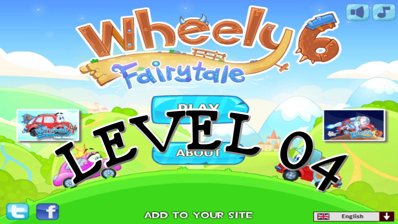 Wheely 6 Fairytale Level 4 Walkthrough 3 star - YouTube