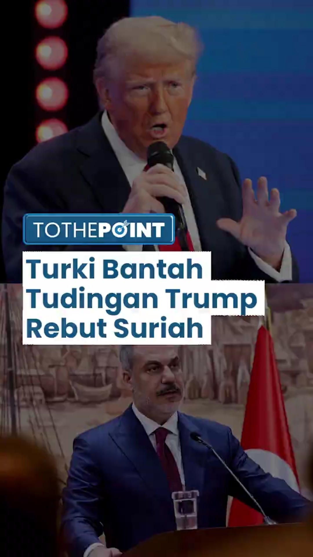 Menteri Luar Negeri Turki Hakan Fidan Bantah Tuduhan Trump atas 'Perebutan Tak Bersahabat' di Suriah