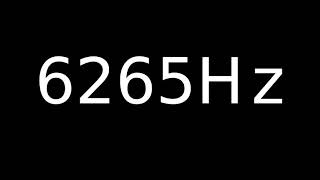 Speaker Sound Test 6265Hz