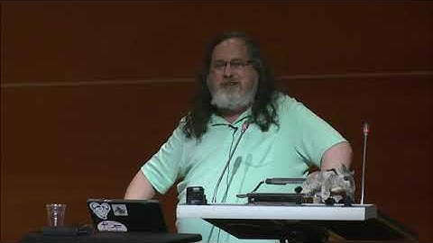 Richard Stallman Software Libre en los gobiernos (Valencia, 2016)