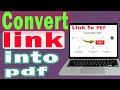 Easy Step-by-Step Guide: Convert Any Link to PDF Quickly 🖥️