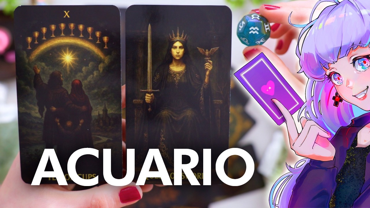Acuario APARECE LA SORPRESA QUE NUNCA VISTE VENIR! AUNQUE LO IGNORES,VA ...