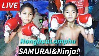 นินจา.ซามูไรกำลังเริ่มครับSAMURAI&Ninja Fight!サムライ ニンジャ決戦！！ムエタイMuay Thai