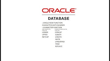 Single row functions to customize output
