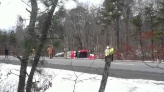 Tanker truck crash on Route 6