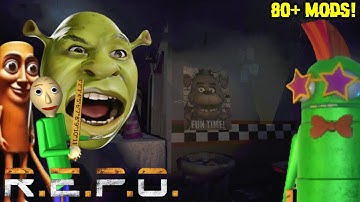 Playing R.E.P.O. With Random Mods!! Pure Chaos