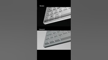 Keyboard short animation #blender