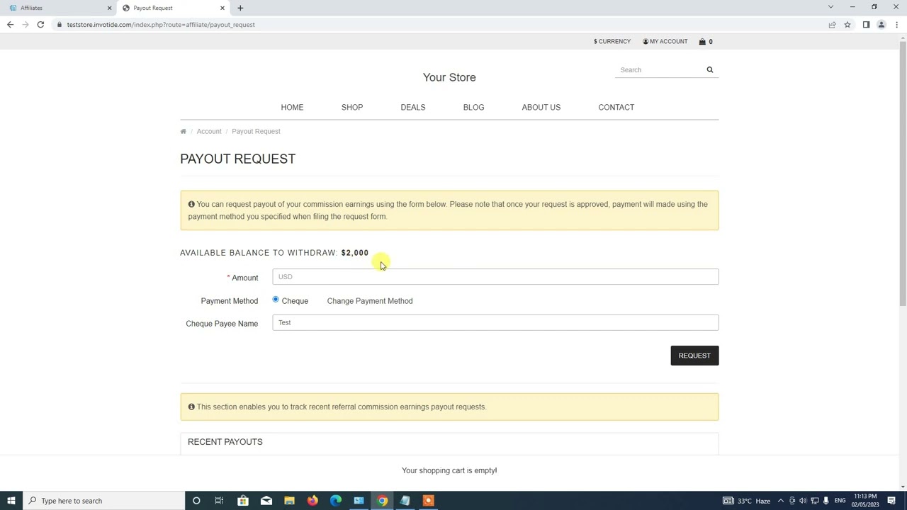 How To Setup Affiliate Payout Module