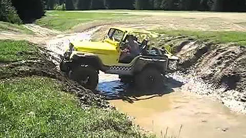 Playing in the mud