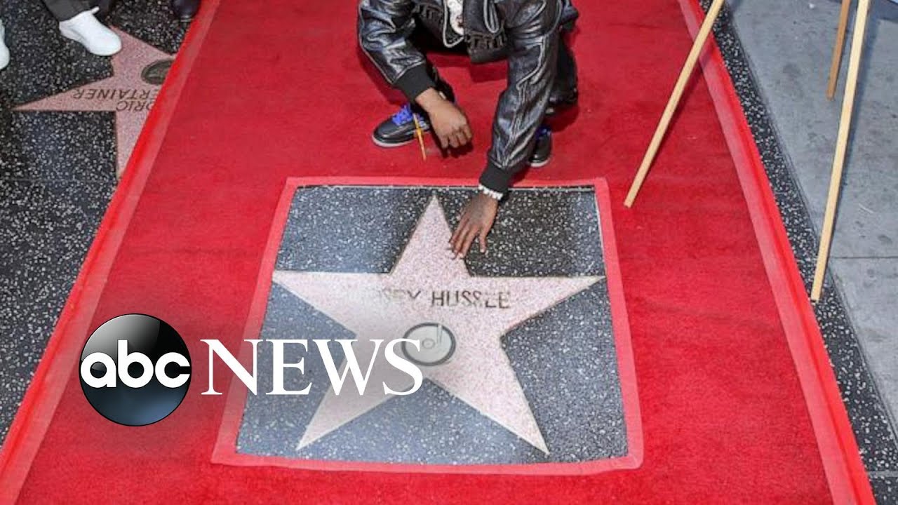 Nipsey Hussle honored with star on Hollywood Walk of Fame