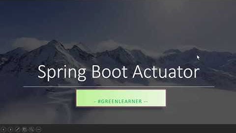 Microservices with Spring Boot #6.1 ||  Spring Boot Actuators || Monitoring Spring Boot Application