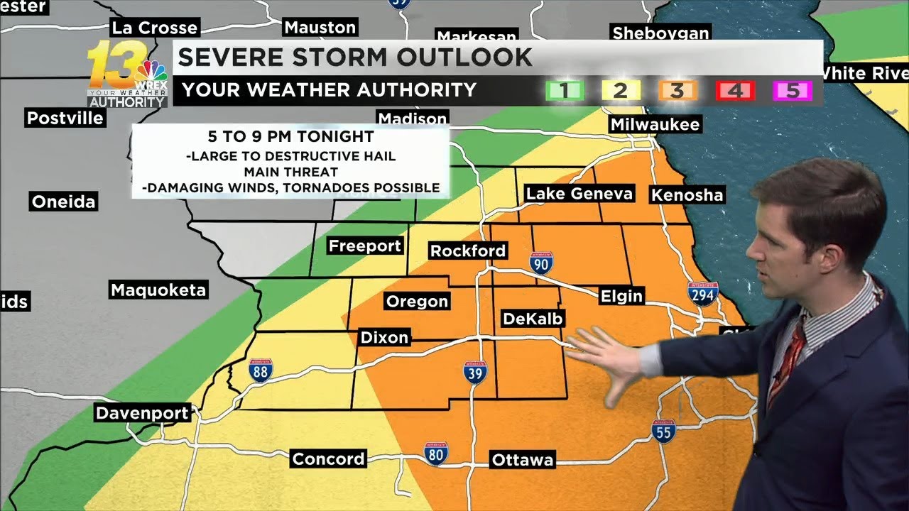 Strong to severe storms on the way - YouTube
