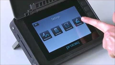 Equotip 550   The most versatile all in one solution for portable hardness testing