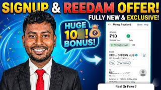 Singup & Reedam Offer | New Earning App Today | New Loot Offer Today