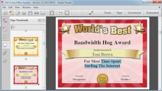 funny award titles for employees