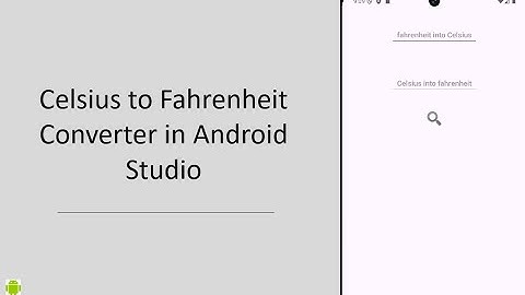 How to Make a Temperature Converter App (Celsius to Fahrenheit & Vice Versa)