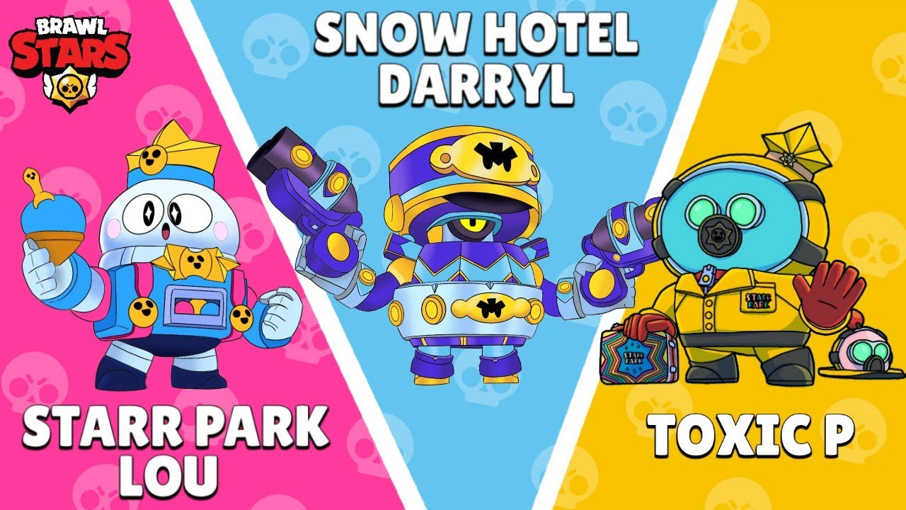 New Starr Park Skin Lou Skin And More Brawl Stars Skin Ideas Episode 38 Youtube - brawl stars ideas de skins inventadas de shelli