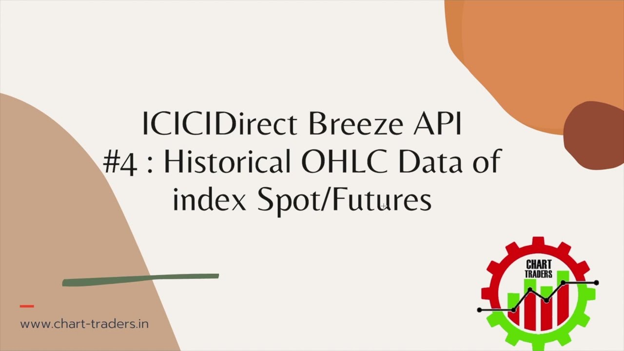 ICICIDirect Breeze API : #4 Historical OHLC Data for index spot/futures