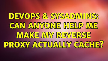DevOps & SysAdmins: Can anyone help me make my reverse proxy actually cache?