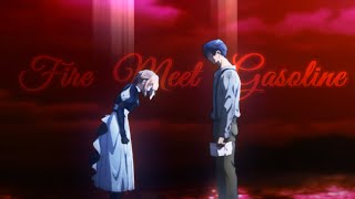 Amv ♪ Fire Meet Gasoline ♪  Gilbert x Violet + French Traduction HD