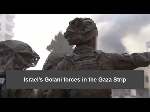 Israel S Golani Forces In The Gaza Strip